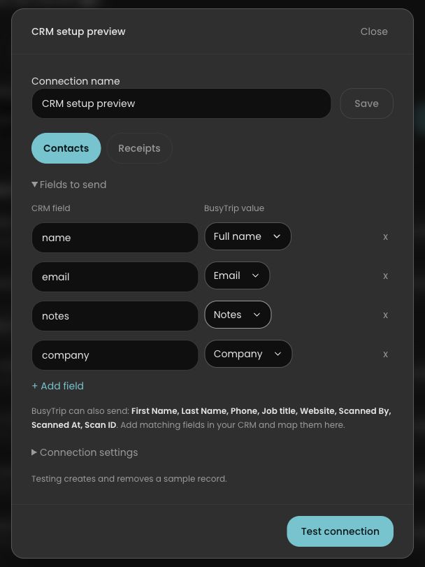 Send more information